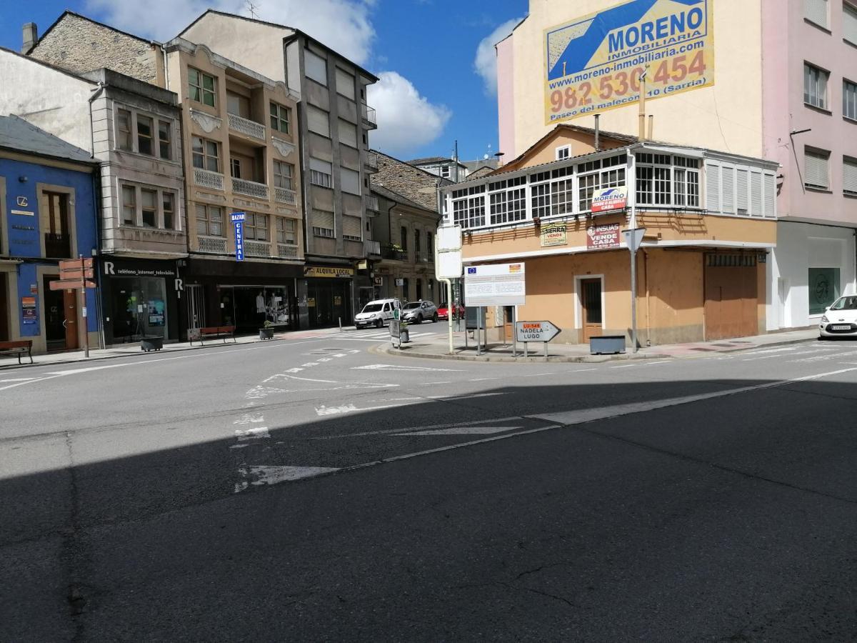 Hotel Cuatro Caminos Sarria Exterior foto